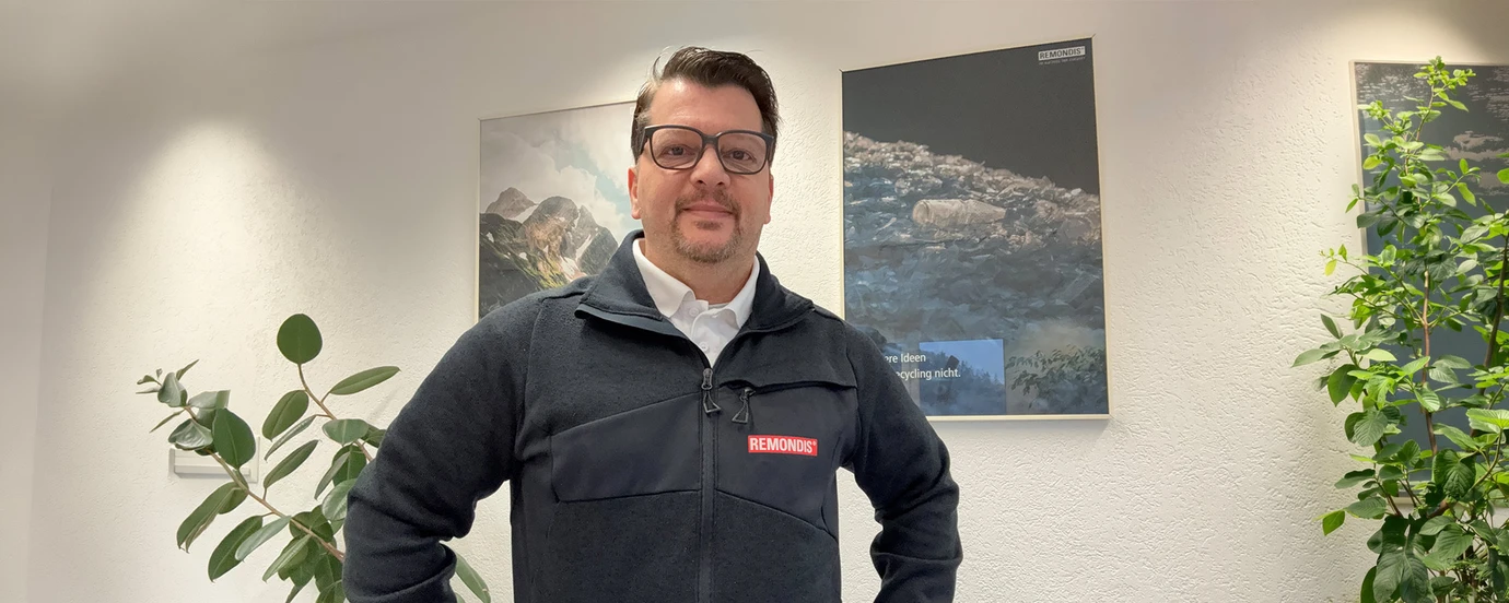 Aussendienstler Roger Fehr, REMONDIS Recycling AG Schweiz